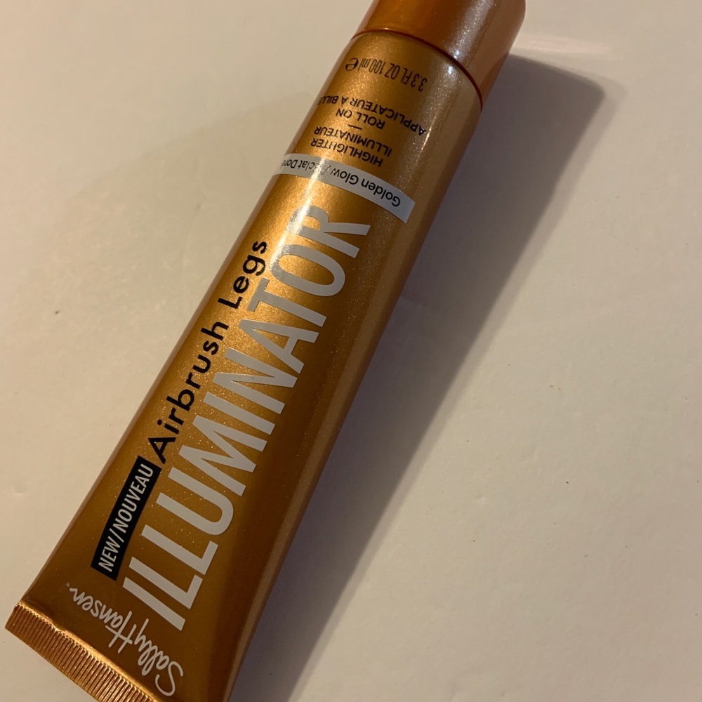 Illuminator air brushed legs golden glow